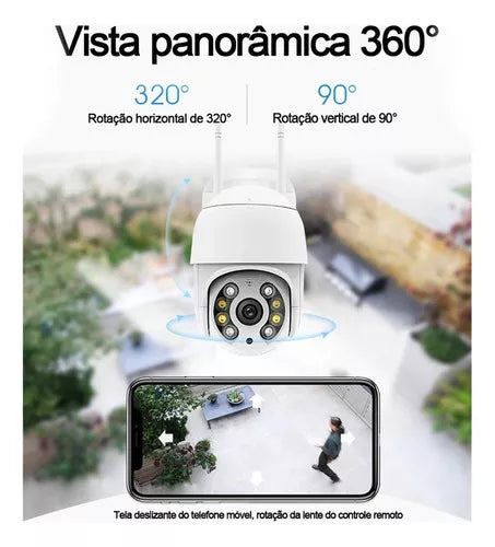 5g wifi câmeras de vigilância câmera ip hd 1080p ir cor cheia visão noturna proteção segurança movimento cctv câmera ao ar livre