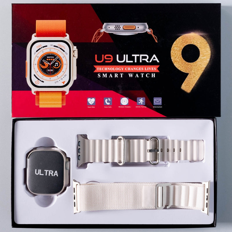 🚀 Ultra 9 Smartwatch: Seu Companheiro de Aventuras em 2024! ⌚️✨ Tela de 2.2'', GPS 🌍, Resistente à Água IP68 💧, Bússola Integrada 🧭 - O Relógio Inteligente IWO que Define o Futuro! 🌟🔥