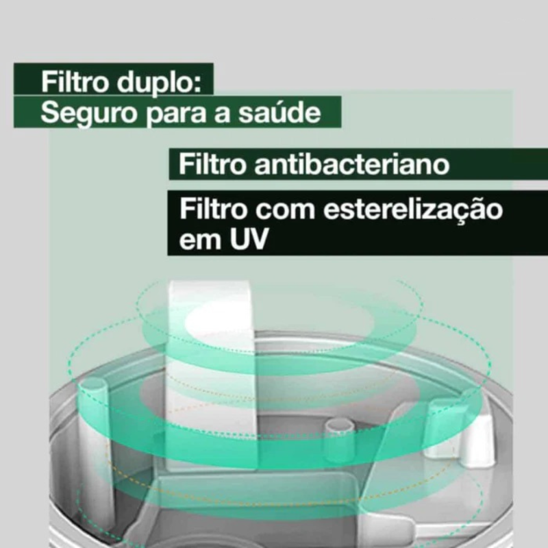 Umidificador e Difusor de Ar Anti Gravidade - Molécula